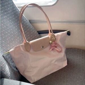 *New* Longchamp Women's Pink Tote Bag L